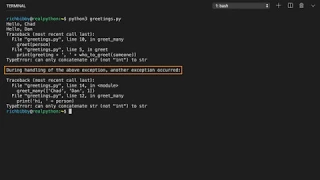 How Do You Read a Python Traceback