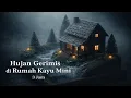 Lagu Hujan Gerimis di Rumah Kayu Mini | Relaxing Rain Sounds 3 Jam