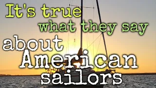 Sailing the inside passage of haftaras. Buck Island to Belhaven. Sailing EV.