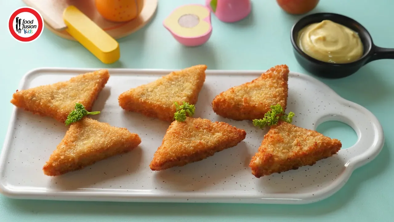 Chicken Triangles by Food Fusion Kids