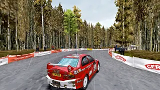 Colin McRae Rally 2.0 - Rally Finland Stage 1 - Mitsubishi Lancer Gameplay