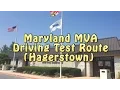 Maryland A Driving Test Hagerstown - Route 1 of 2