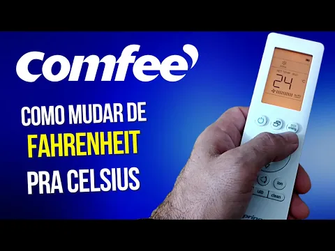 Download MP3 Ar condicionado Comfee Como mudar a temperatura de Fahrenheit para Celsius