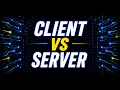 Client vs Server Explained Who Requests Who Responds