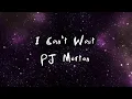 Download Lagu PJ Morton - I Can't Wait (Lyric)