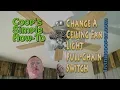 Coop s Simple How To - Change A Ceiling Fan Light Pull Chain Switch