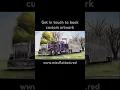 Colored pencil drawing of Conrad s Peterbilt semi truck