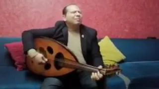 الفنان رضا توفيق عازف العود  حنين  دندنها