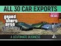 GTA San Andreas Definitive Edition - All 30 Export Vehicle Locations A Legitimate Business