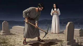 قصة حارس القبور والفتاة اليتيمة والعم الظالم والسر الذي غير حياته 