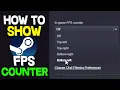 How to Add FPS Counter to ANY GAME Steam 2022