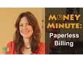 Money Minute Paperless Billing