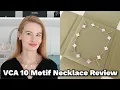 Van Cleef and Arpels 10 Motif Vintage Alhambra Necklace Review Pricing Wear Tear Versatility