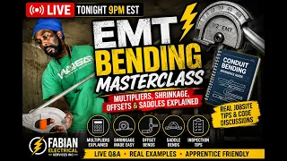 EMT Bending MASTERCLASS Multipliers Shrinkage Offsets Saddles Explained OESC 2024