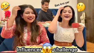 Influencer guess challenge 😳🤣|| Vlog || Sibbu Giri