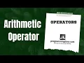 06 - Operators Mastering Arithmetic Operators in python