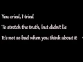 Lyrics Bon Jovi-Misunderstood