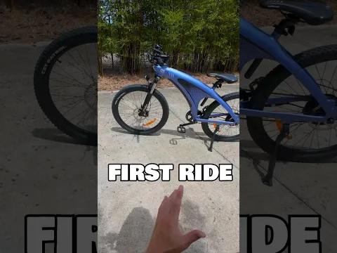 First Ride on Q5 Shark Electric Bike!