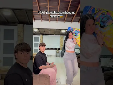 Cuando tu esposo no colabora 🤣