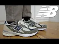 SEASON 2 IS HERE - TEDDY SANTIS NEW BALANCE 990 V3 GREY BLUE OLIVE REVIEW ON FEET