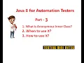 Java 8 for Automation Testers - Part 3