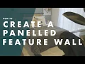 How To Create A VJ Panel Feature Wall - Bunnings Warehouse