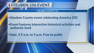 Steuben County to host Steuben 250 History Concert Fair