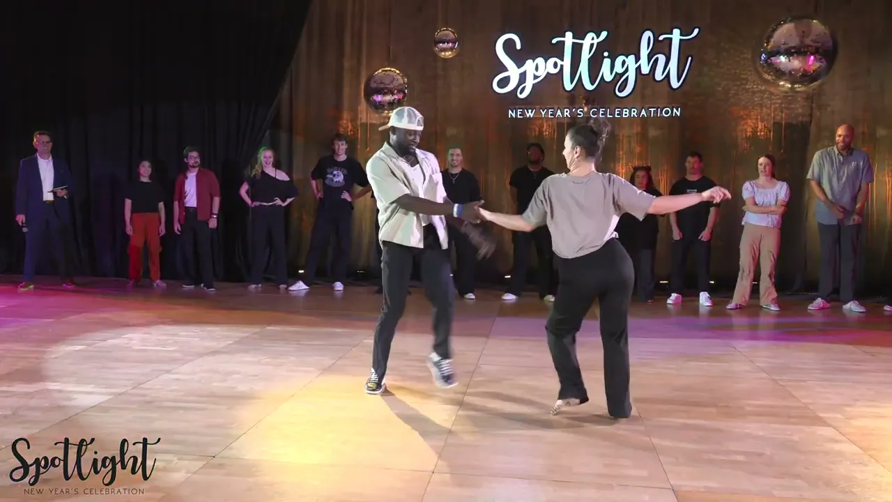 Spotlight New Year's Celebration 2025/2026 Advanced Strictly Swing Max Kargbo & Jessica Graeme