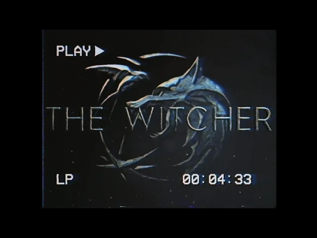 The Witcher - 90s VHS Netflix