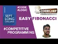 Easy Fibonacci September long challenge 2019 Codechef Solutions Code FIBEASY Hello World