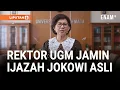 Download Lagu Penjelasan Rektor UGM Jamin Keaslian Ijazah Jokowi Lulusan November 1985 | Liputan6