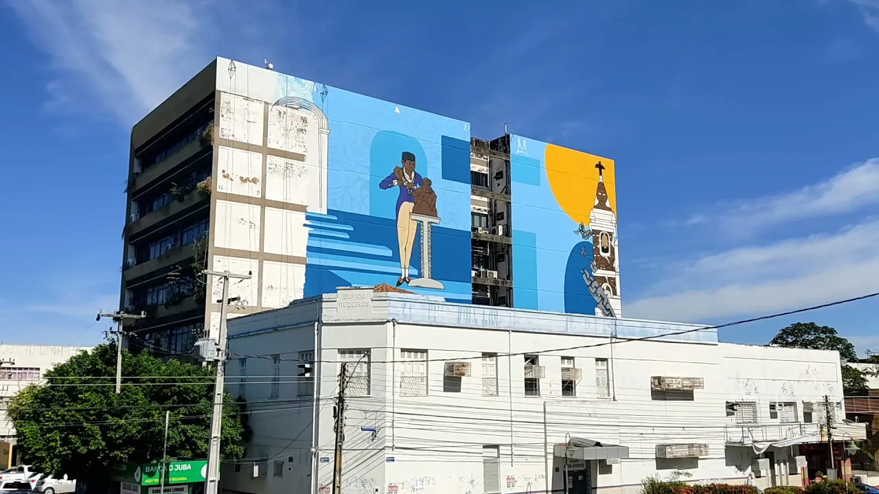 Murais artísticos resgatam história esquecida de Teresina