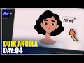 Duik Angela - DAY 04 Eye Rig with Controller After Effects Tutorials