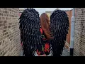 Angel wings Diy Tutorial from polyethylene foam