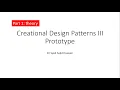 Prototype design pattern in Java -