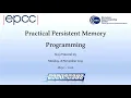 Practical Persistent Memory Tutorial Promotion