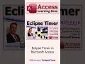 Build an Interactive Real-Time Eclipse Timer in Microsoft Access