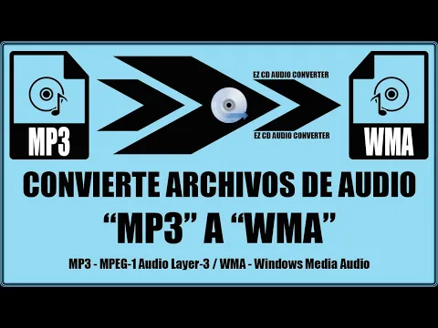 Download MP3 Convertir audio mp3 a wma - EZ CD Audio Converter