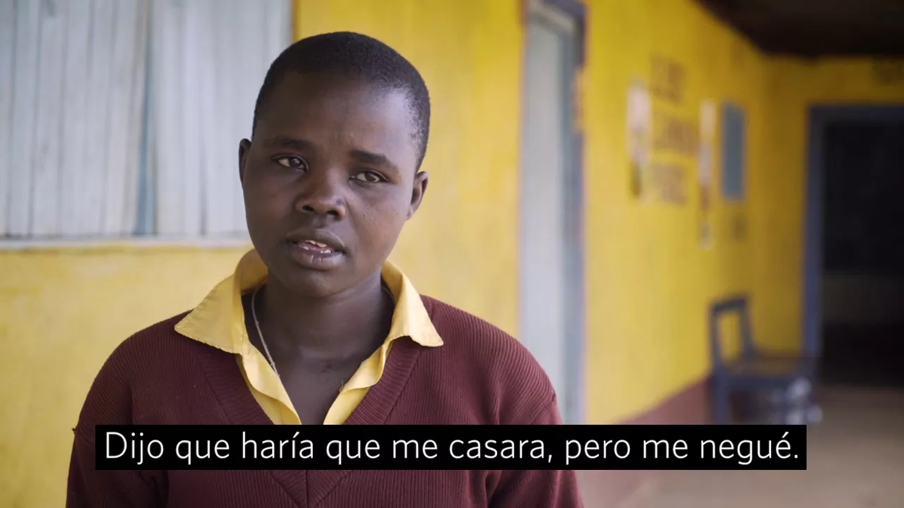 #NoEstoyPreparada al matrimonio infantil