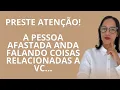 Lagu AO VIVO: Algo estranho acontecendo pra o seu bem, a pessoa afastada anda falando isso sobre vc.