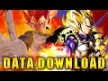 DATA DOWNLOAD HYPE TRANSFORMING VEGETA DETAILS SUPER ATTACKS DBZ Dokkan Battle