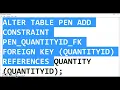 ADDING FOREIGN KEY CONSTRAINT HOW TO CLEAR THIS ERROR Change IDENTITY - INSERT to ON in SQL server