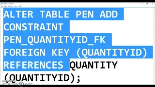 ADDING FOREIGN KEY CONSTRAINT HOW TO CLEAR THIS ERROR Change IDENTITY - INSERT to ON in SQL server