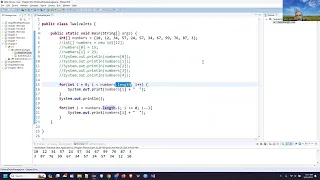 Java Programming 1 - Chapter 8 Exercises Part 1