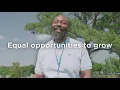 An equal opportunity to grow for all employees willing to take the challenge