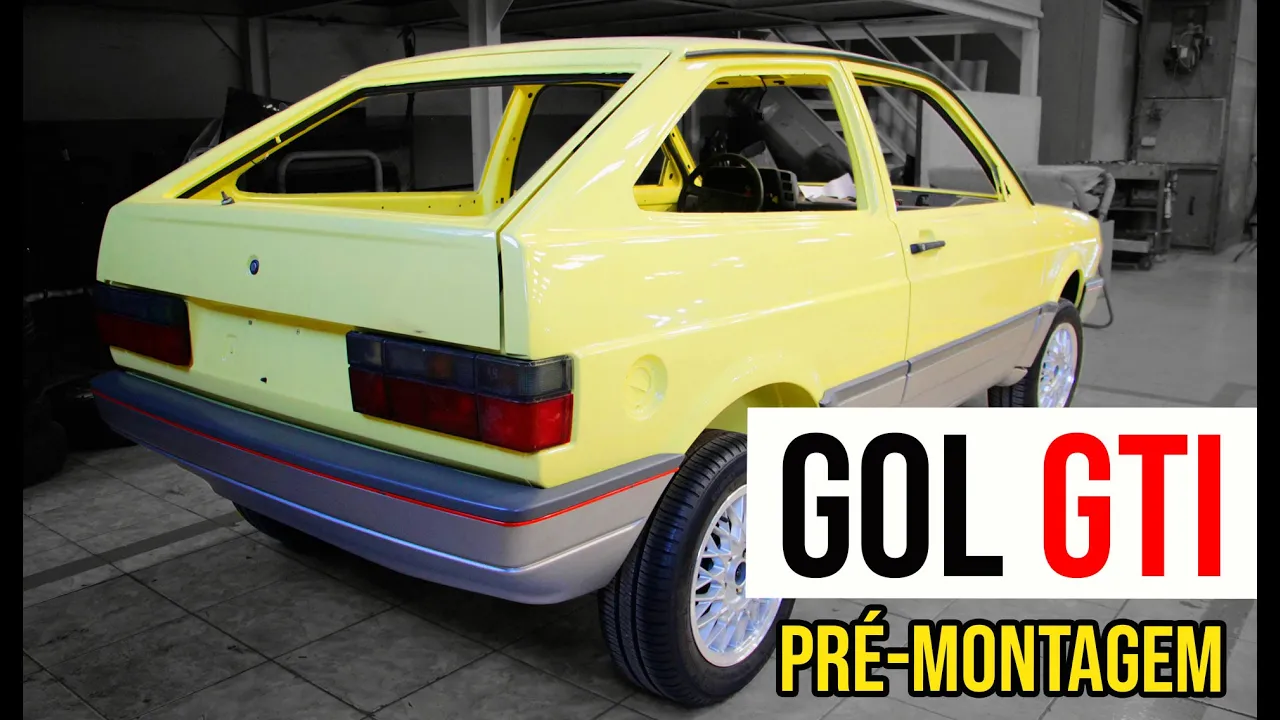 GOL GTI 1993: FRISOS, PRÉ-MONTAGEM E HIGIENIZAÇÃO (ft. Studio Car Marquetti) | CUSTOM GARAGE #EP15