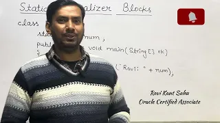 Static Initializer Block in Java Understanding static Block Java Tutorial Lec-16JavaGuru Ravi