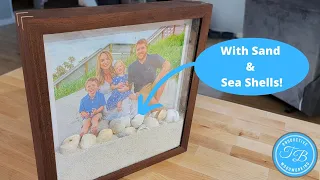 How To Build A Simple Shadow Box Picture Frame With Splines Woodworking Project