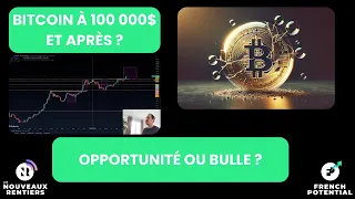 Bitcoin dépasse les 100 000 $ : opportunité ou début de la bulle ?