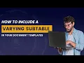 Varying Subtables in Your Exact Forms Plus Document Templates Exact Forms Plus for Quickbase